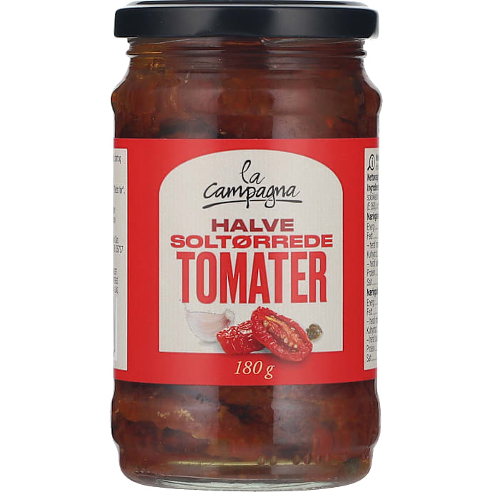 Soltørrede tomater halve