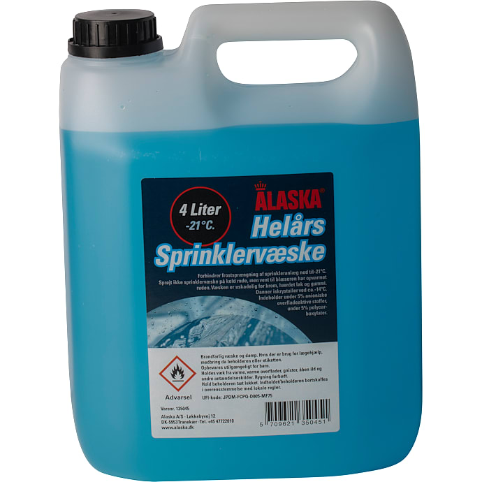 Alaska sprinklervæske 4 L – produktbillede