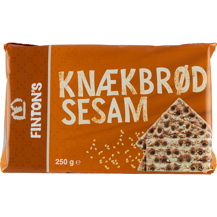 Knækbrød m. sesam – produktbillede