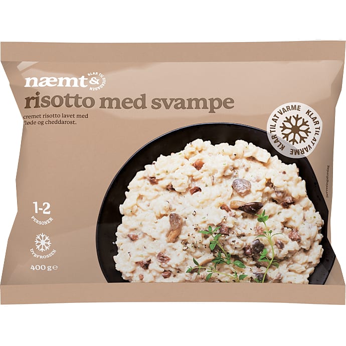 Risotto m. svampe