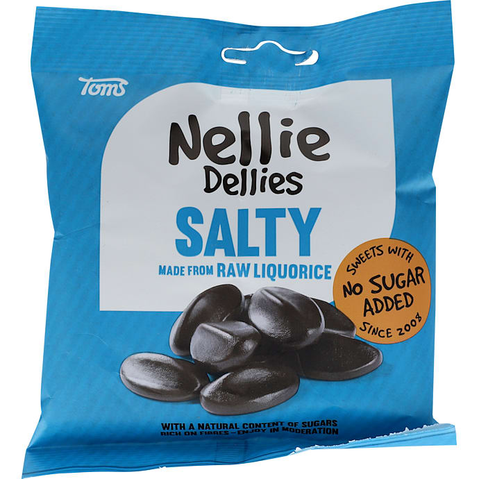 Salty Liquorice u. tilsat sukker – produktbillede
