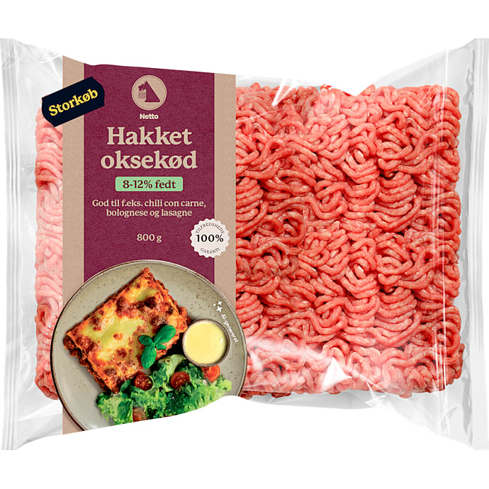(dp) netto hk oksekød 8-12% 800g fp