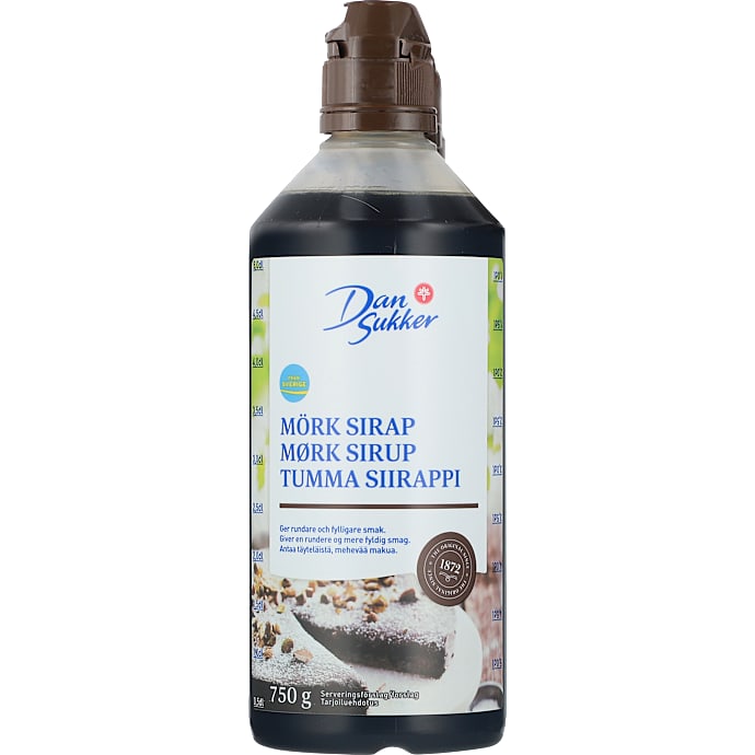 Mørk sirup – produktbillede