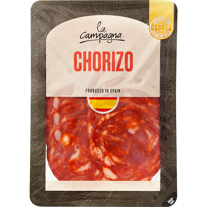 chorizo skåret i små skiver