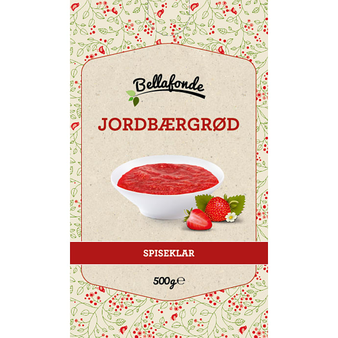 Jordbærgrød – produktbillede