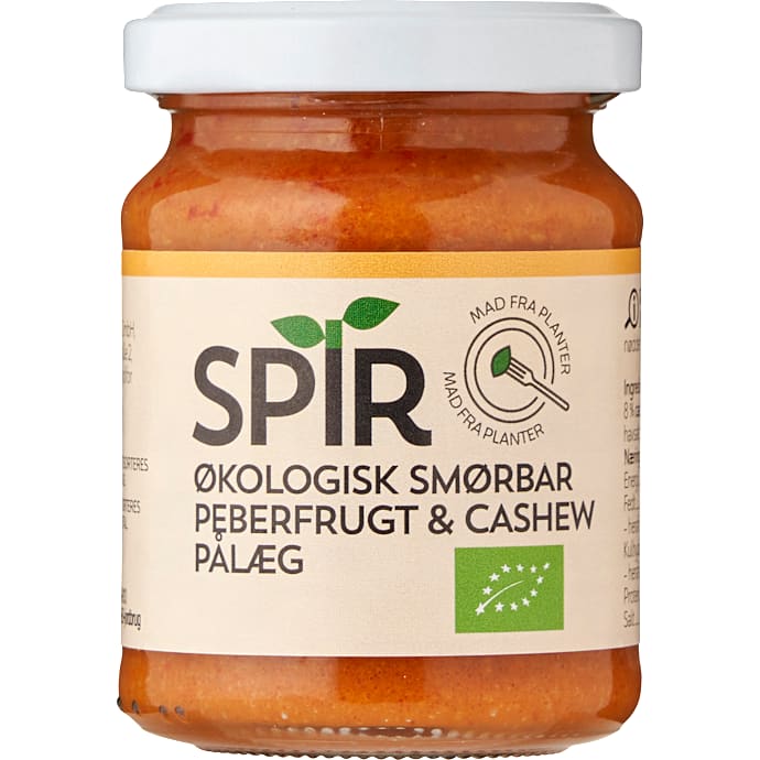 Smørepålæg m. peberfrugt og cashewnødder øko – produktbillede