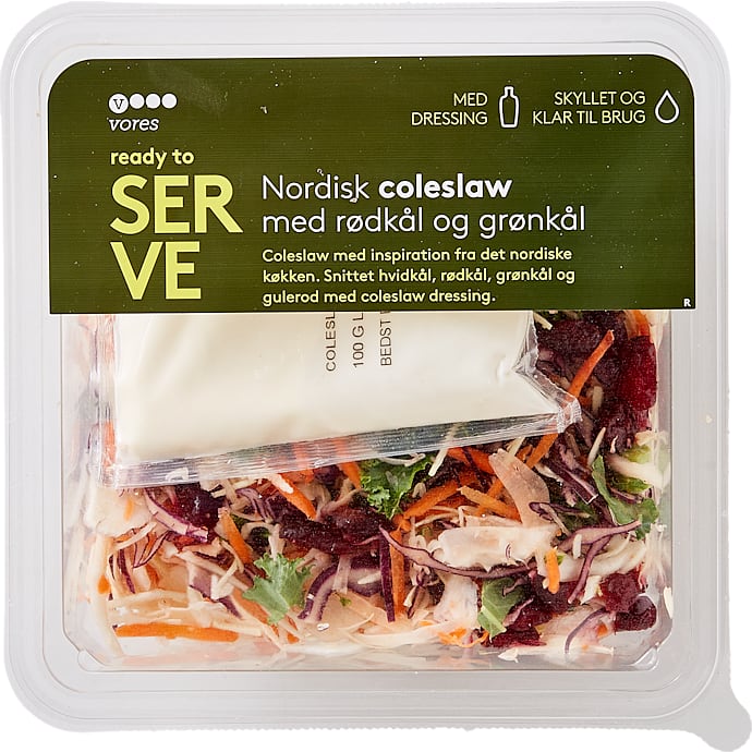 Nordisk inspireret coleslaw