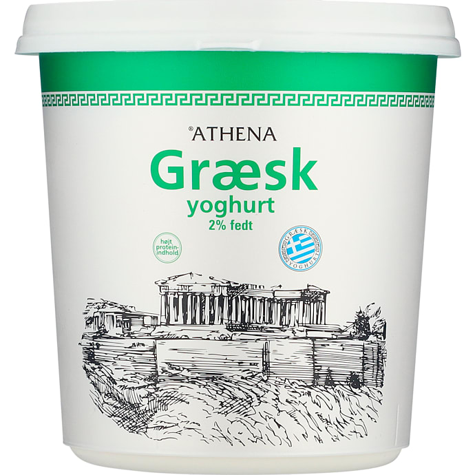 Græsk yoghurt 2% fedt