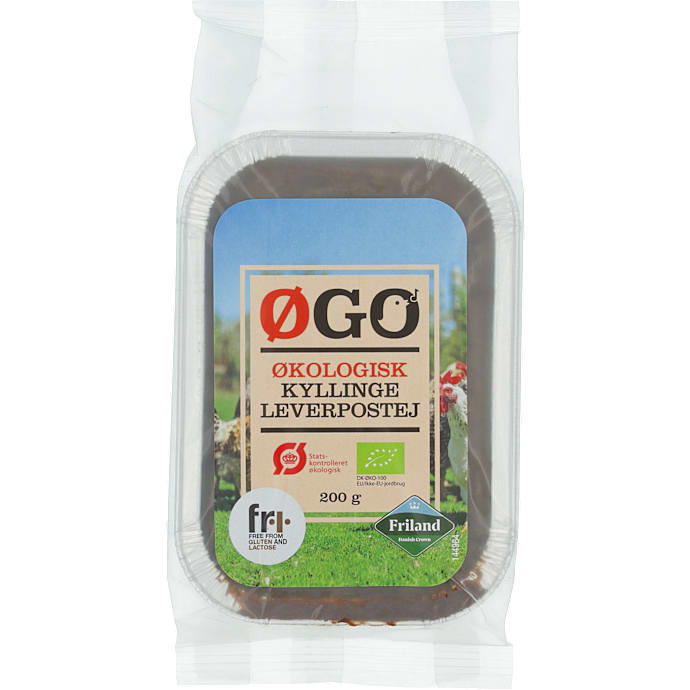 Kyllingepostej øko – produktbillede