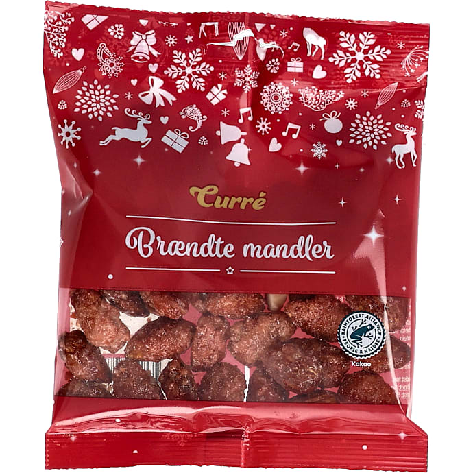 Brændte mandler – produktbillede