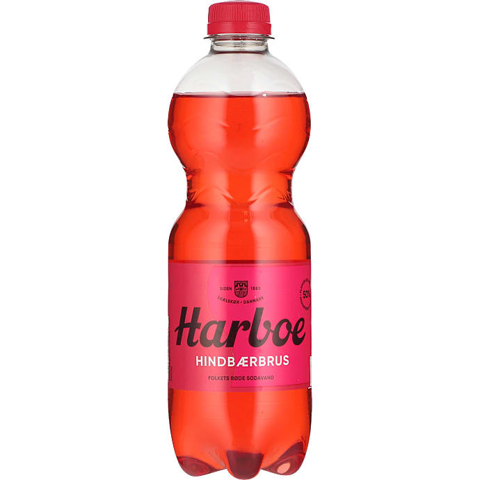 Hindbærsodavand – produktbillede