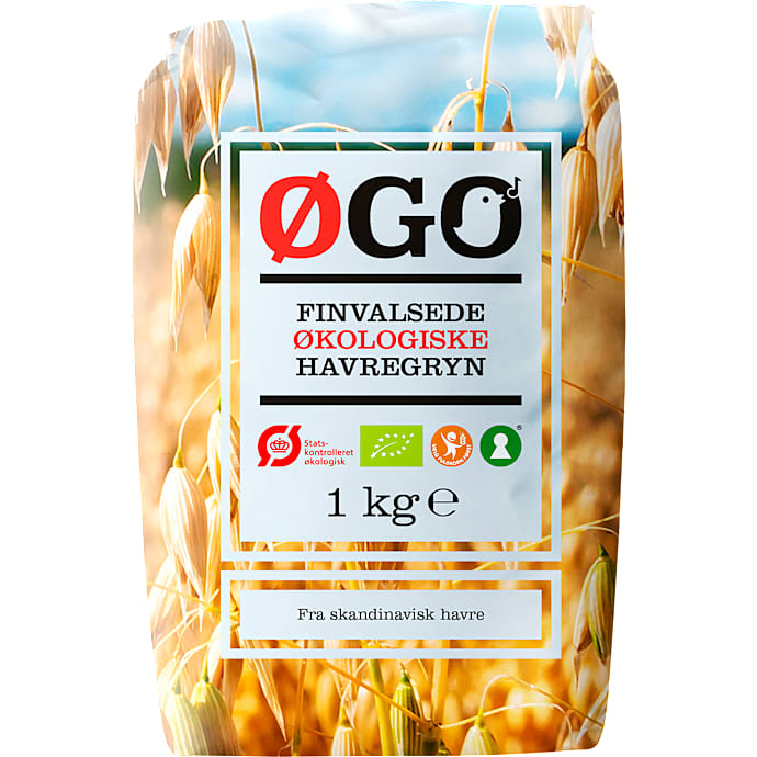 Finvalsede havregryn øko