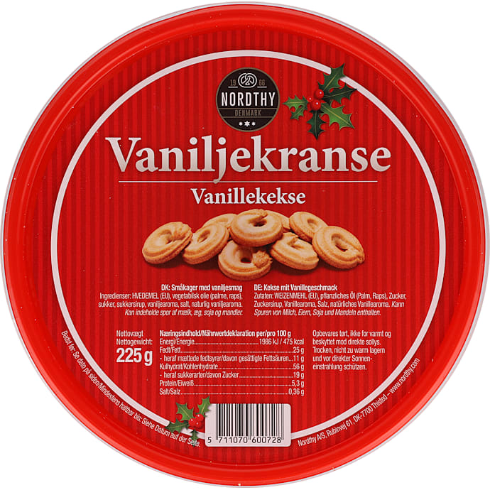 Vaniljekranse – produktbillede