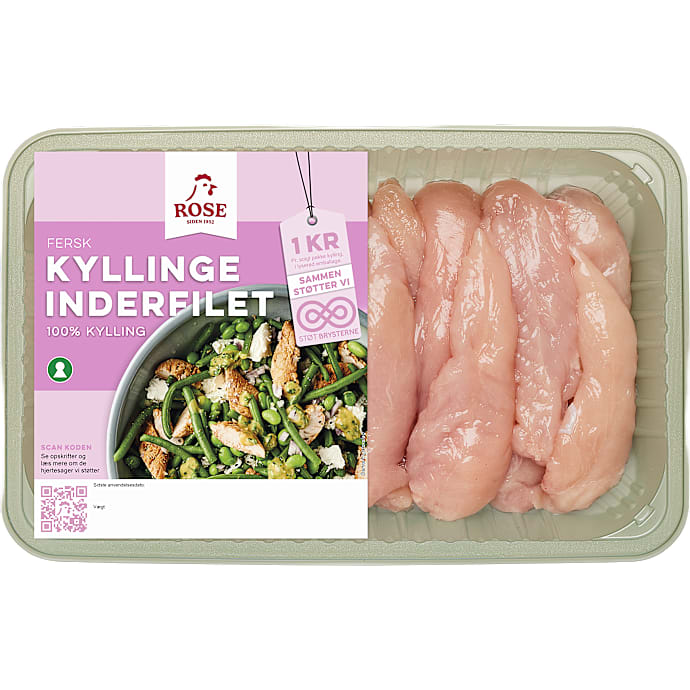 Rose kyl. inderfilet 900g ca8 – produktbillede