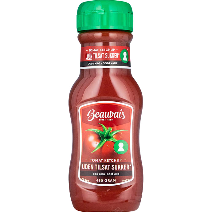 Tomatketchup u. tilsat sukker – produktbillede