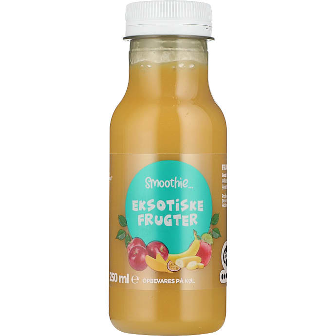 Smoothie m. eksotiske frugter