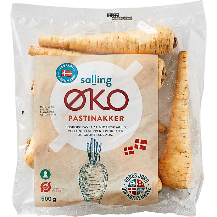 Pastinakker øko – produktbillede