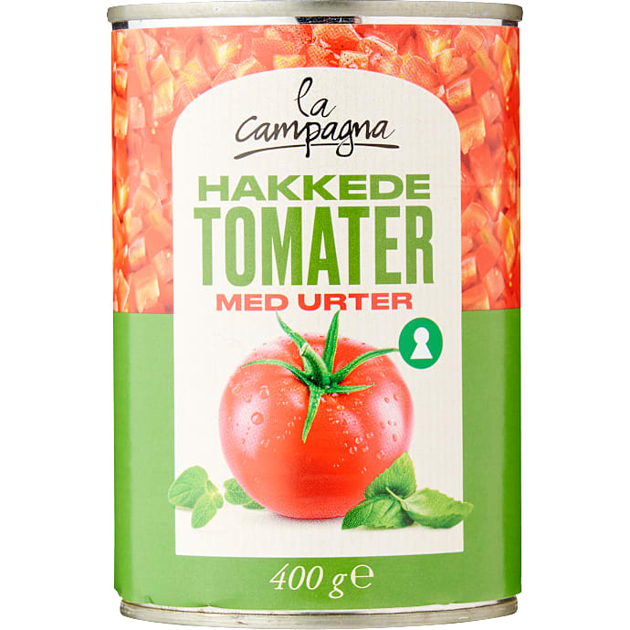Hakkede tomater m. urter