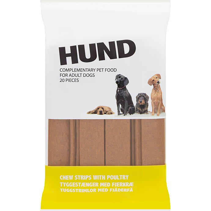 Hundetyggestrips m. kylling