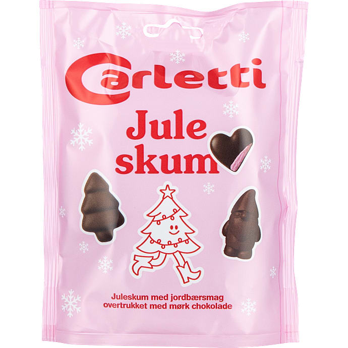 Juleskum m. mørk chokolade – produktbillede
