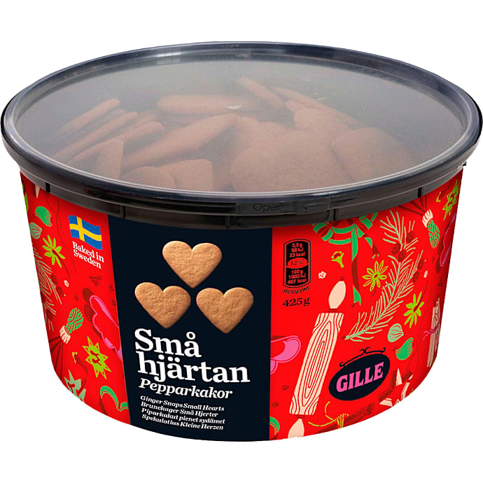 Brunkagehjerter – produktbillede