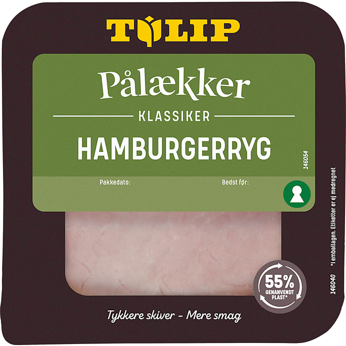 Hamburgerryg i skiver