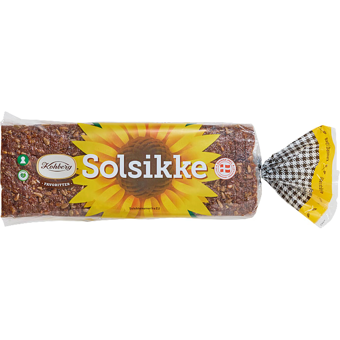 Solsikkerugbrød – produktbillede