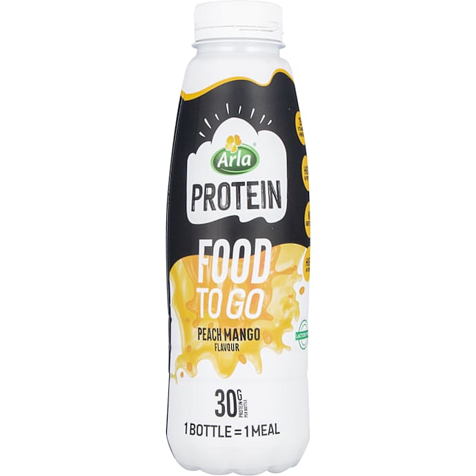 Proteindrik m. fersken og mangosmag 2% fedt laktosefri – produktbillede
