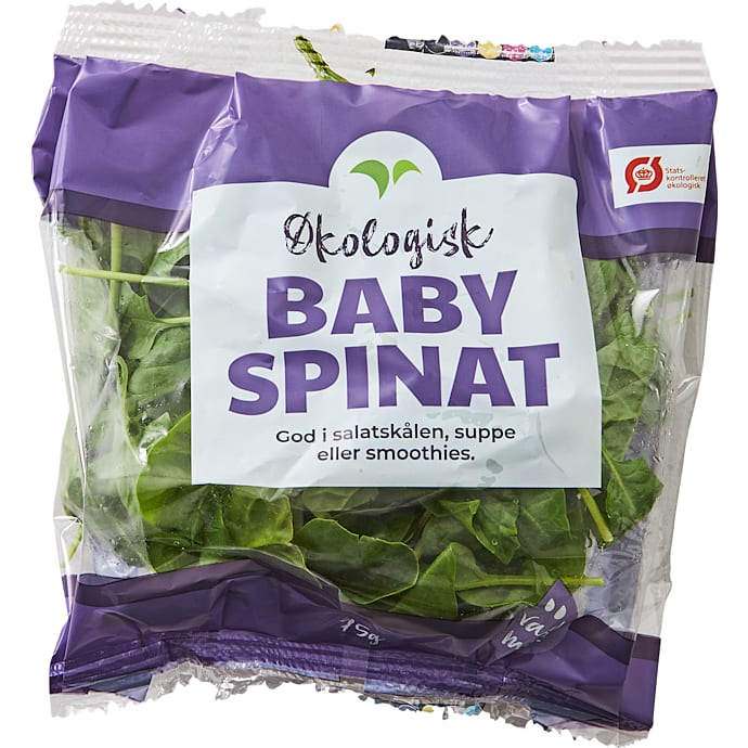 Babyspinat øko – produktbillede