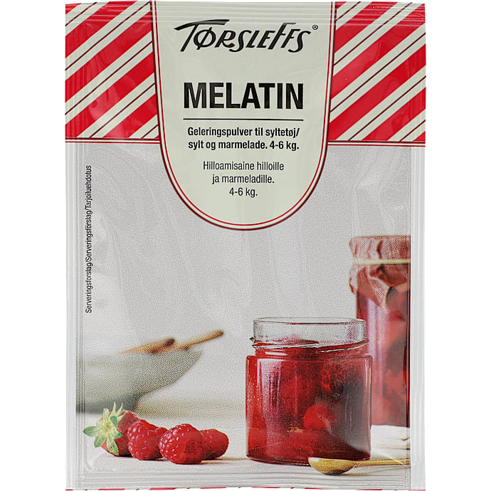Rød melatin