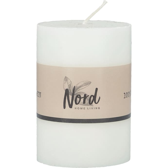Nord bloklys 7x10 cm - hvid