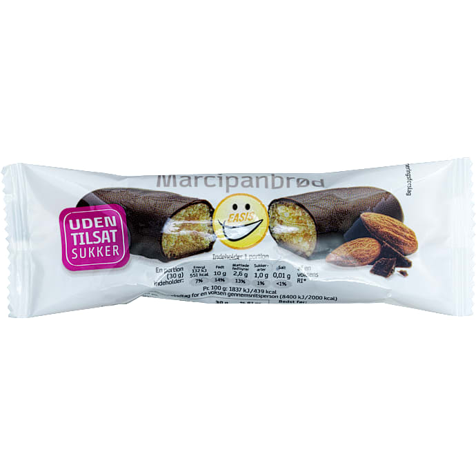 Marcipanbrød u. tilsat sukker