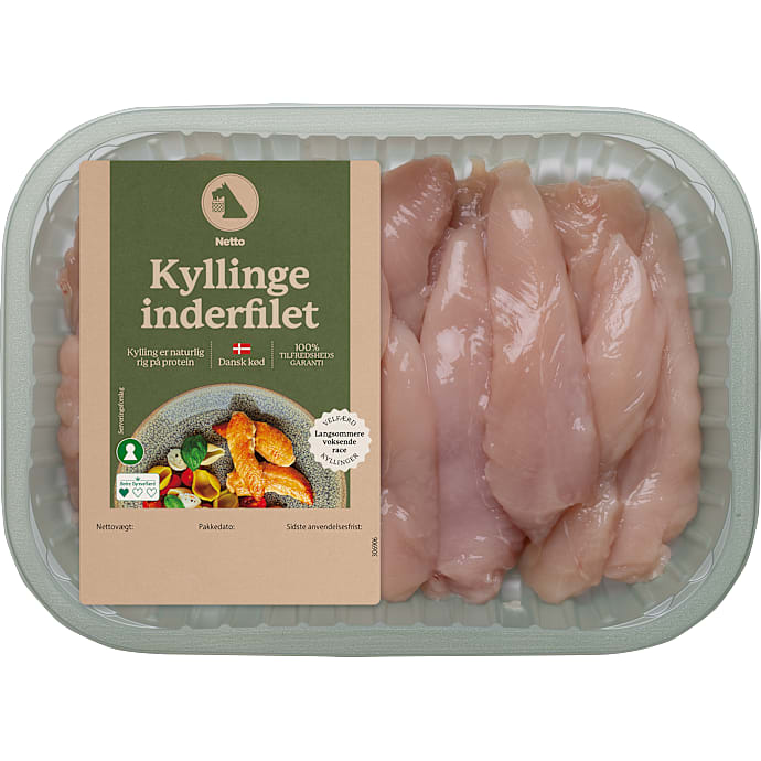 Kyllingeinderfilet – produktbillede