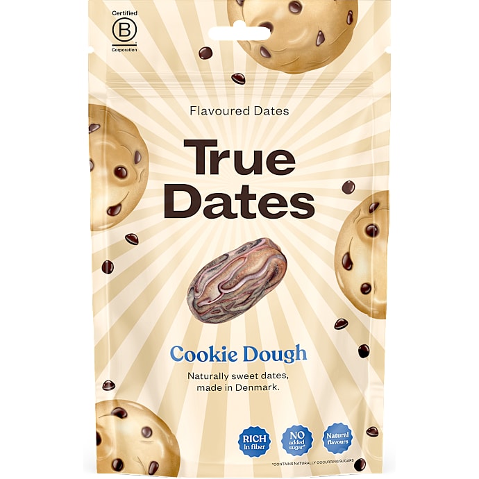 Dadler u. sten m. cookie dough smag – produktbillede