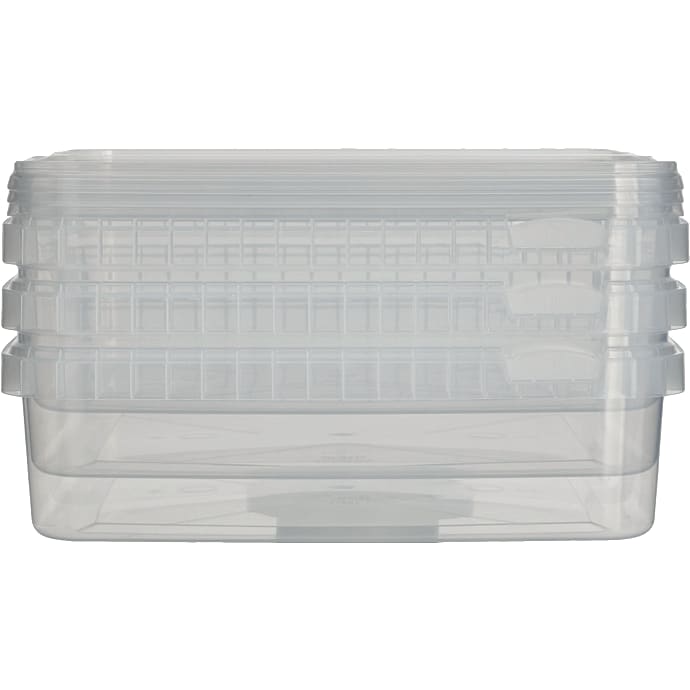 Condibøtter m. låg 3-pak (1500ml) – produktbillede