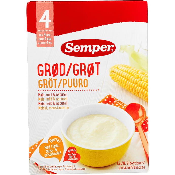 Majsgrød fra 4 mdr. – produktbillede
