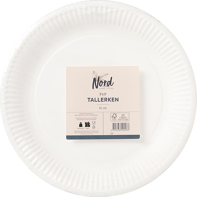 Nord tallerken 23 cm – produktbillede