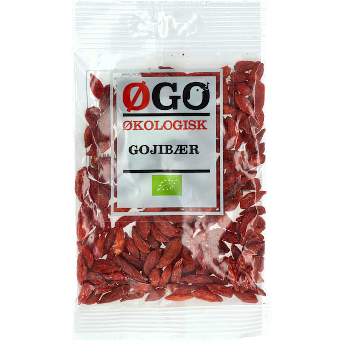 Tørrede gojibær øko – produktbillede