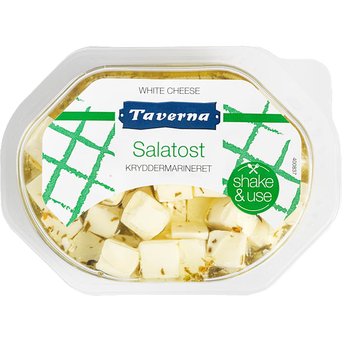 Salatost i tern 23% fedt kryddermarineret