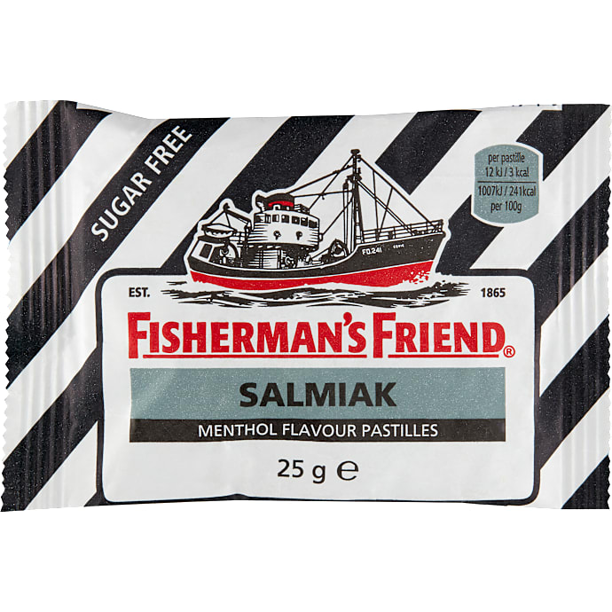 Salmiak pastiller sukkerfri – produktbillede