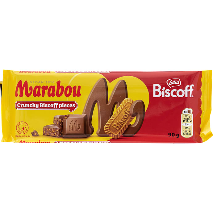 Biscoff mælkechokolade – produktbillede