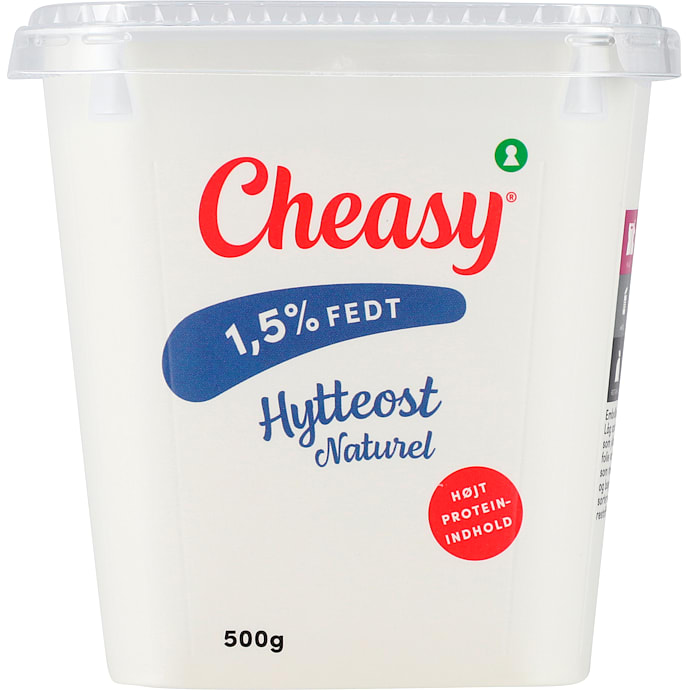 Hytteost naturel 1,5% fedt