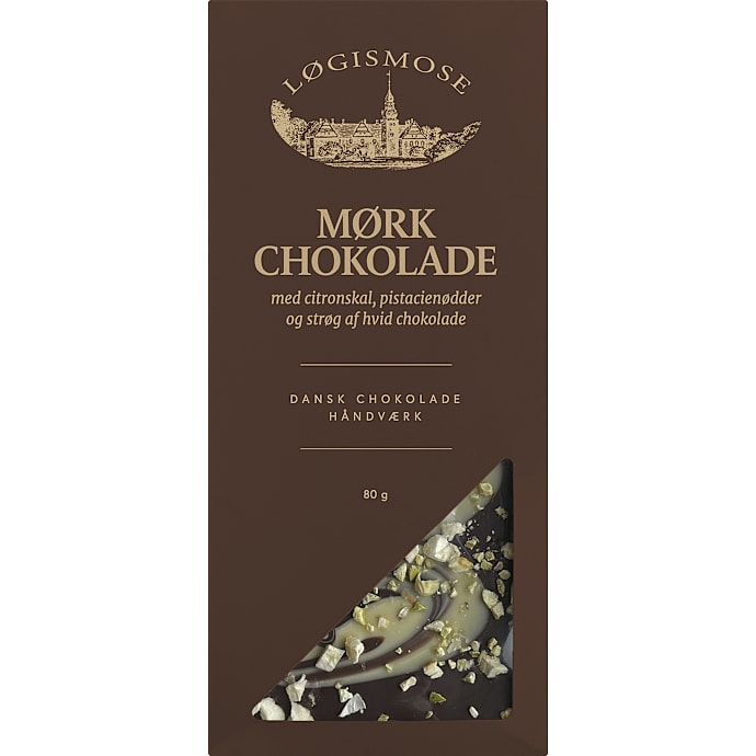 Mørk chokolade m. citron