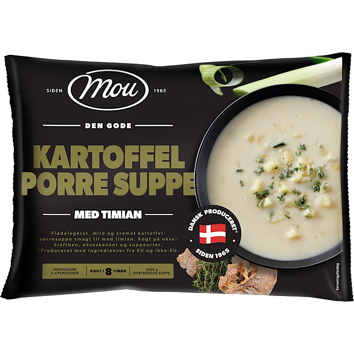 KARTOFFEL-PORRE SUPPE