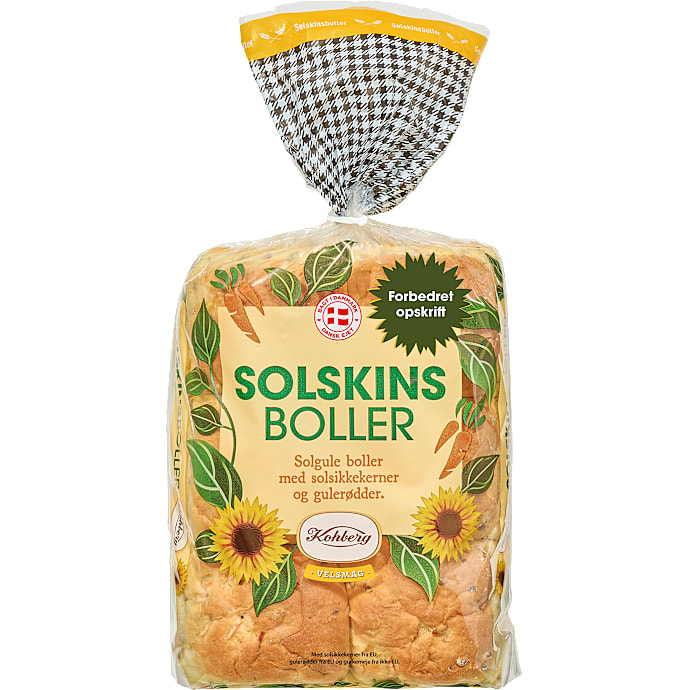 Solsikkeboller m. gulerod – produktbillede
