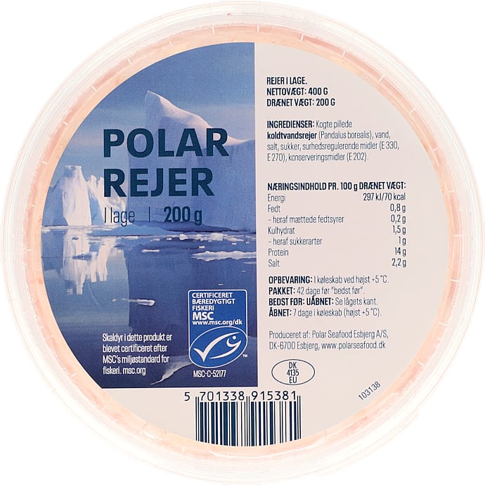 Rejer i lage – produktbillede