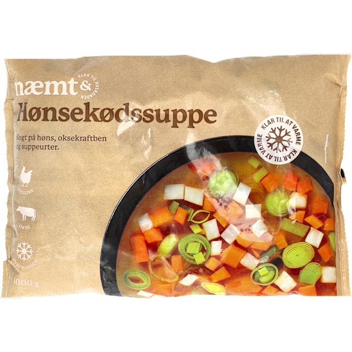 Hønsekødsuppe – produktbillede