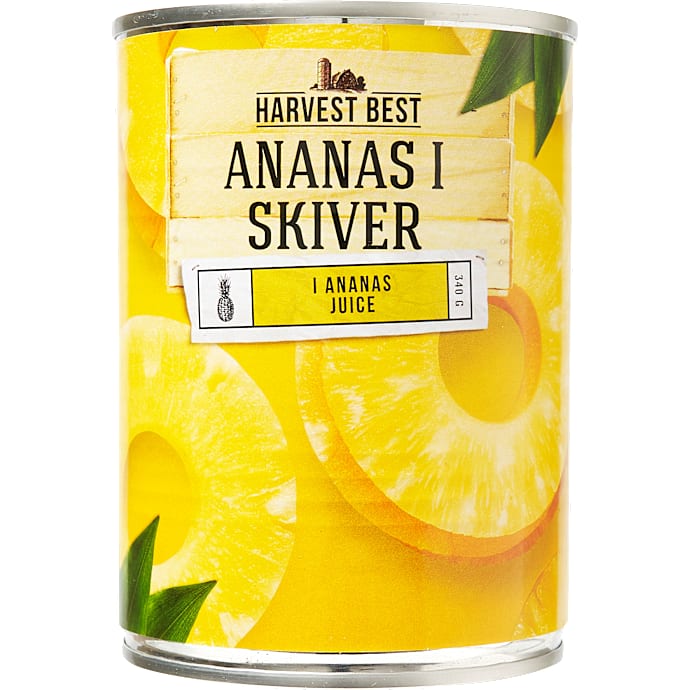 Ananas i skiver