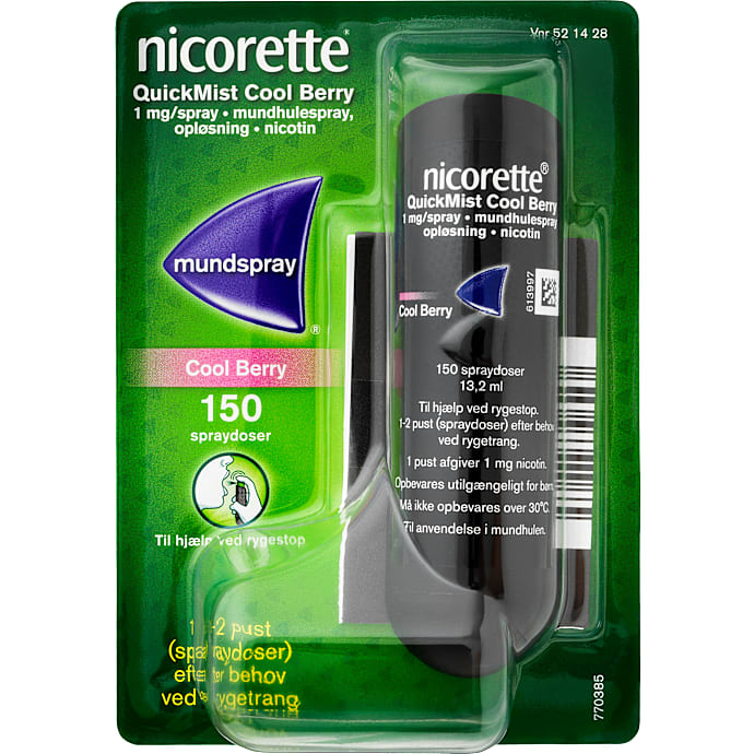 Nikotinmundspray Cool Berry