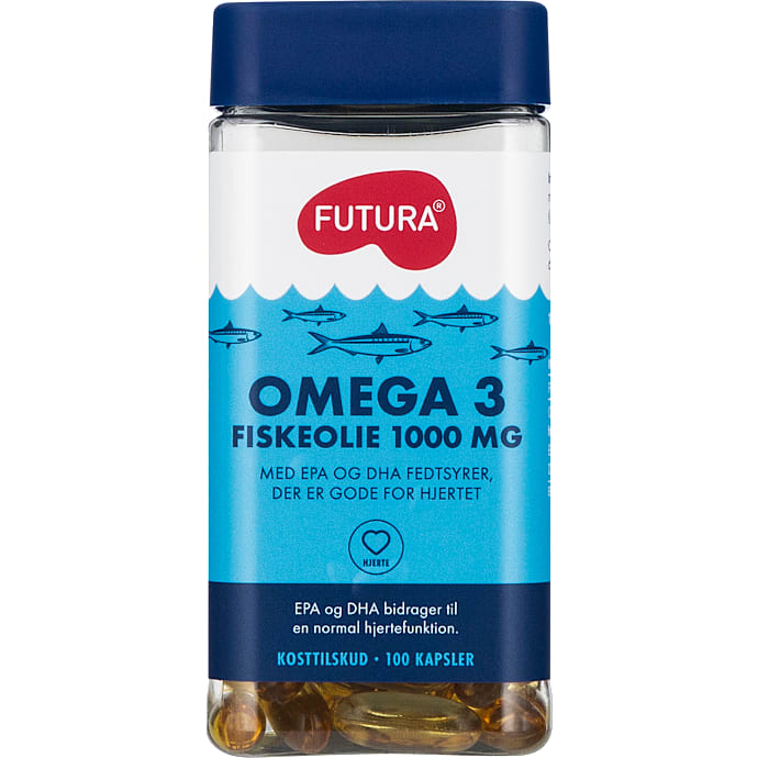 Fiskeolie omega 3 – produktbillede